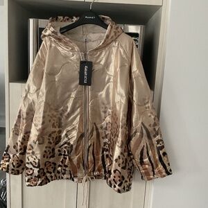 Léopard jacket , gold,